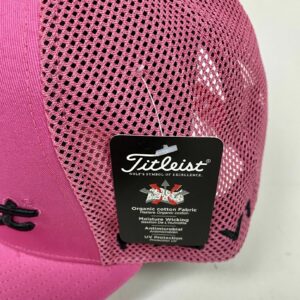 Titleist Pro V1 Hi-Ya Tour Issued Hat Pink/Magenta SnapBack Black