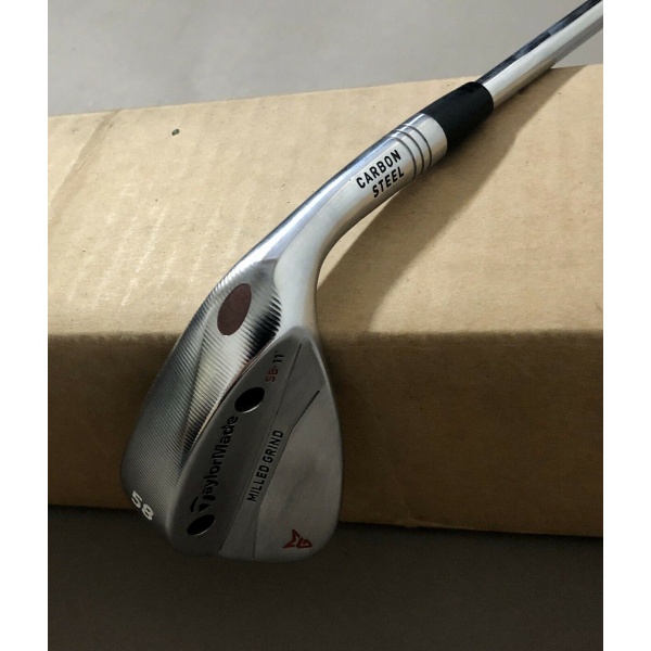 Tour Issued TaylorMade Milled Grind SB-11 Carbon Steel Wedge 58