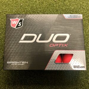 12 NEW 2020 Wilson Staff DUO OPTIX High-Visibility Matte Pink Golf Balls
