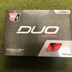 12 NEW 2020 Wilson Staff DUO OPTIX High-Visibility Matte Pink Golf Balls