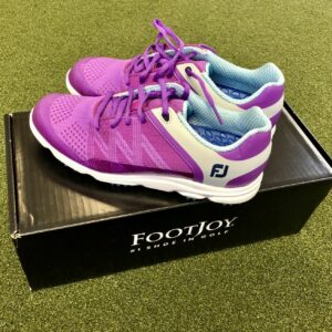 Brand New In Box FootJoy Sport SL Women's Golf Shoe Size 6M Purple/Grey/Blue