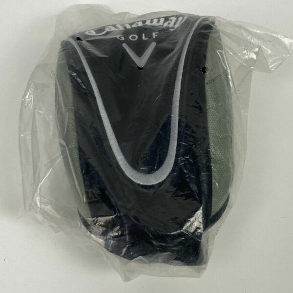 Callaway Driver Headcover White Stitching Green & Black Brand New in Plastic