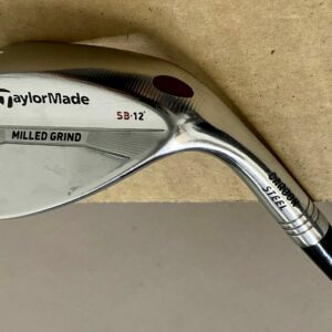 TaylorMade Milled Grind SB Carbon Steel Wedge 56*-12 Wedge Flex Steel Golf Club