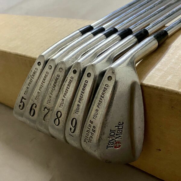 Used TaylorMade Tour Preferred Irons 5-PW R300 Regular Flex Steel