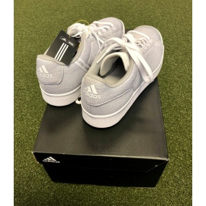 Adidas JR adicross classic Junior's Spikeless Golf Shoe Size 6.5M Gray/White