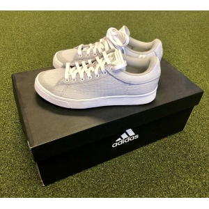 Adidas JR adicross classic Junior's Spikeless Golf Shoe Size 2M Gray/White