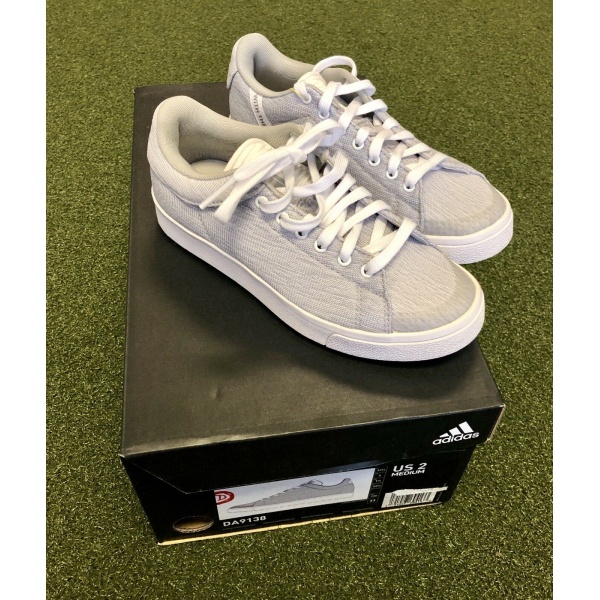 al exilio Uva Organo Adidas JR adicross classic Junior's Spikeless Golf Shoe Size 2M Gray/White  · SwingPoint Golf®