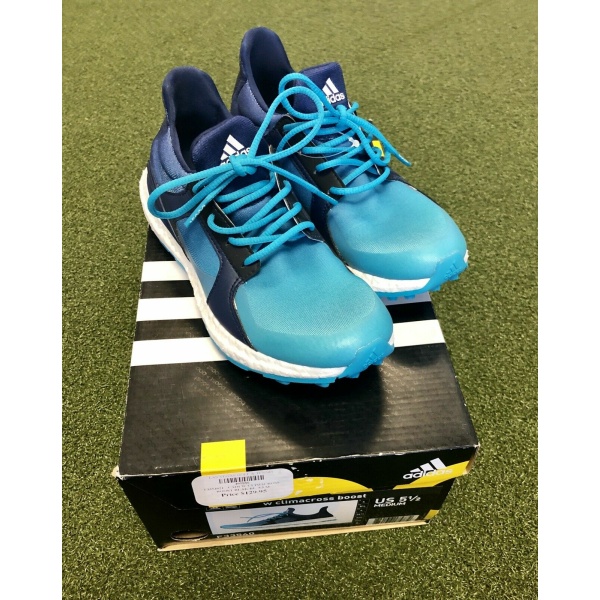 Adidas Climacross Golf Shoe Size 5.5M Blue/Turquoise/Black · SwingPoint Golf®