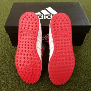 Brand New Adidas JR adicross V Junior's Spikeless Golf Shoe Size 5M White/Pink