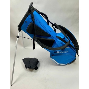 Taylormade Flex Tech Cart Carry Stand Golf Bag Blue White Ships Free