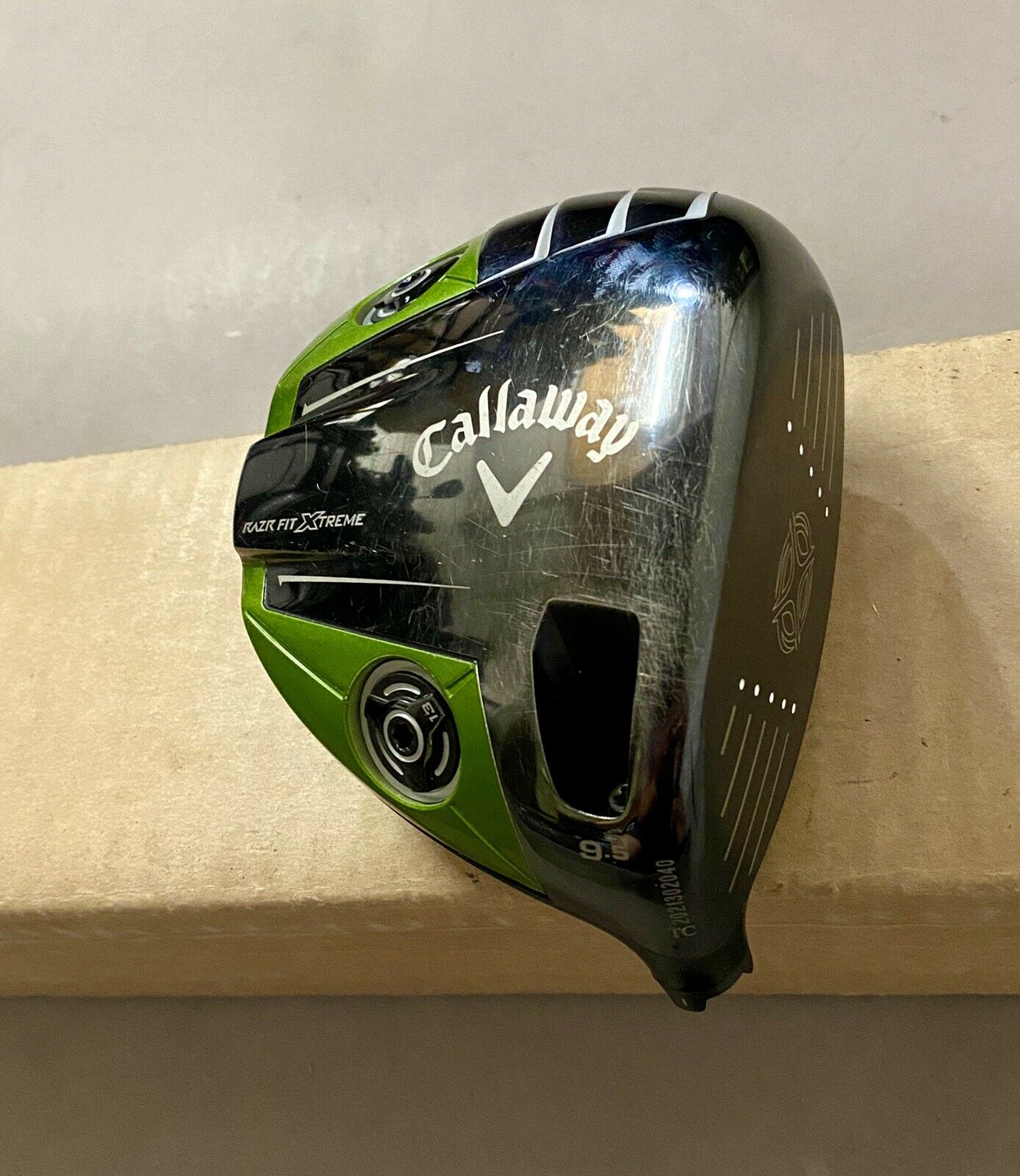 Tour Issued TC Callaway RAZR Fit Xtreme Driver 9.5* HEAD ONLY Golf Club ...