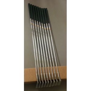 Used RH Shamrock Quantum Irons 3-PW/SW Mac Golf Stiff Flex Steel Golf Club Set