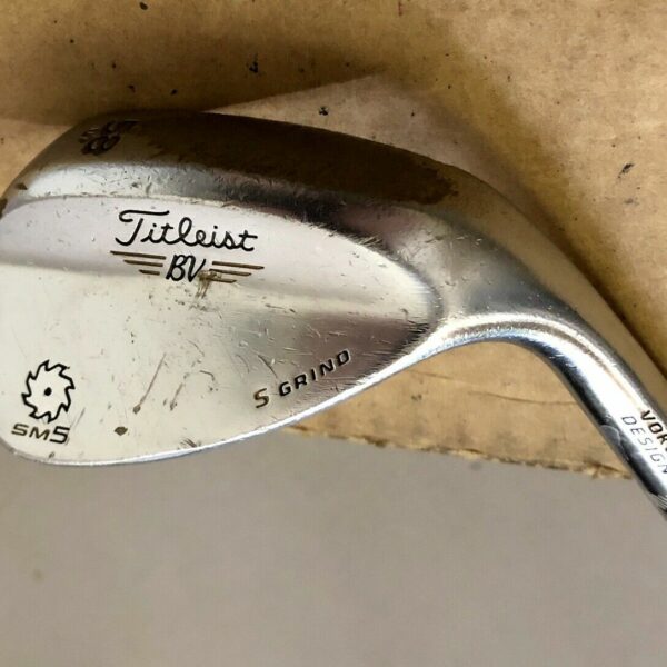 Titleist Vokey Design SM5 S Grind Chrome Wedge 58*-07 Wedge Flex