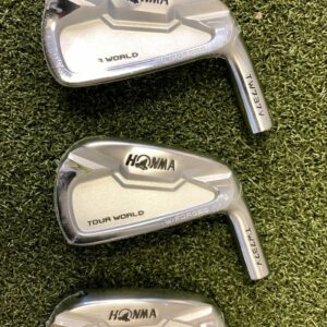Brand NEW Honma Tour World W-Forged TW737V Irons 4-10 Heads Only Japan Forged