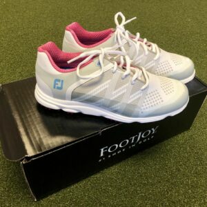 Brand New In Box FootJoy Sport SL Women's Golf Shoe Size 5M White/Grey/Pink